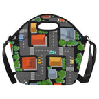 Road Map - Neoprene Lunch Bag One Size Neoprene Lunch Bag Printed Offshore