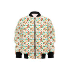 Cute Autumn Creatures Kids Bomber Jacket XL Kids Bomber Jacket animal Printed Offshore