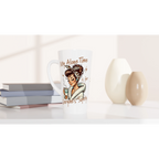 Personalised My Alone Time Is For Everyone's Safety White Latte 17oz Ceramic Mug Personalised Latte Mug Globally Fulfilled