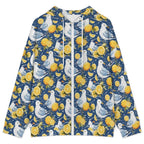 Lemon Seagull Women's Full-Zip Hoodie