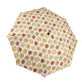 Round Pizzas On White Umbrella One Size Umbrella Food Printed Offshore
