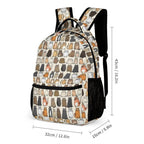 Lots Of Cats Backpack, Lunch Bag & Pencil Case Set