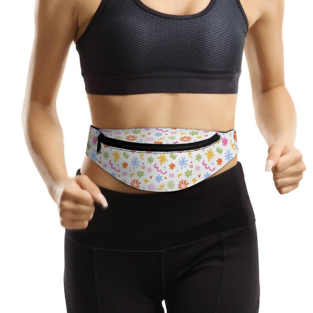 Abstract Colourful Shapes - Bum Bag / Fanny Pack