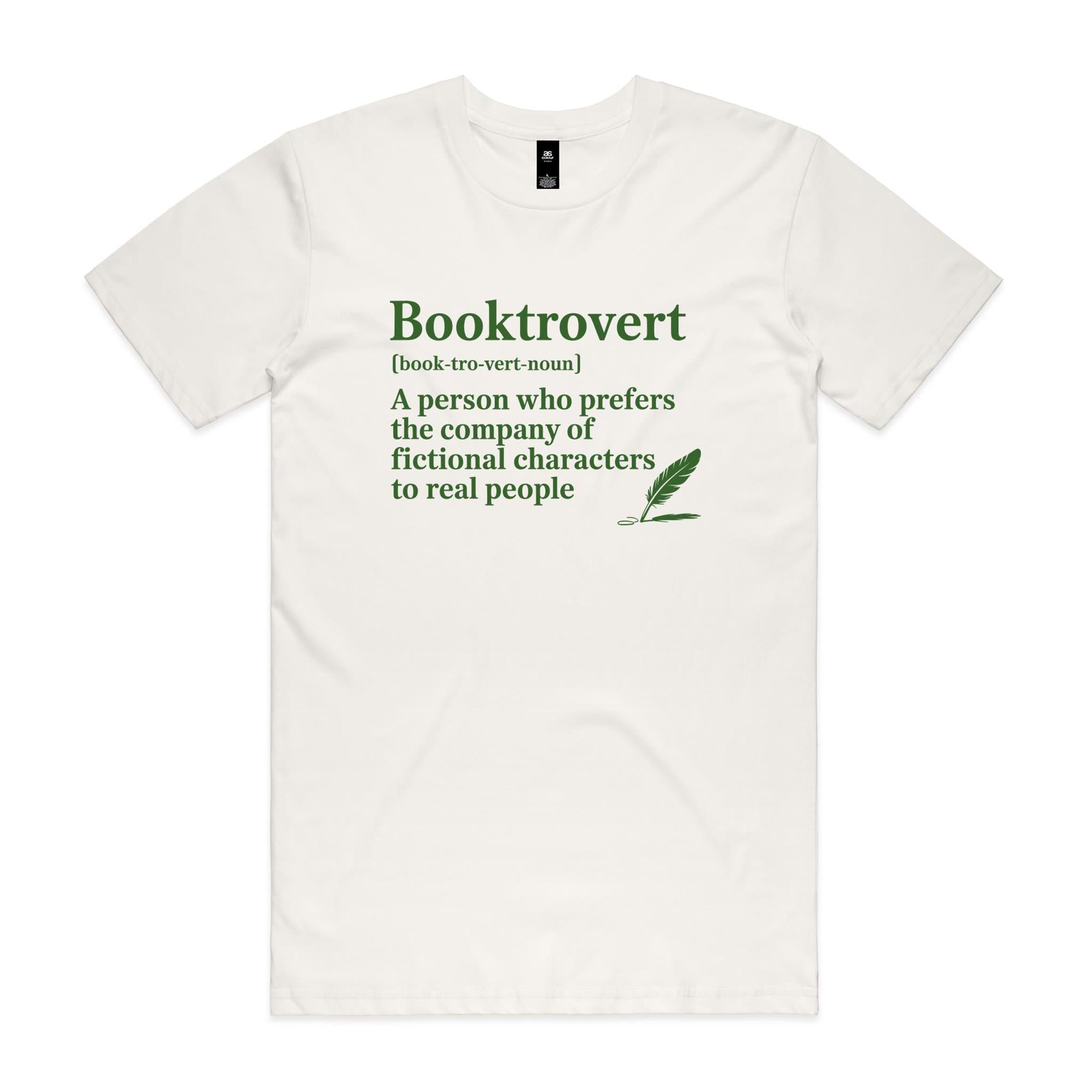 Booktrovert, Book Introvert - Mens T-shirt