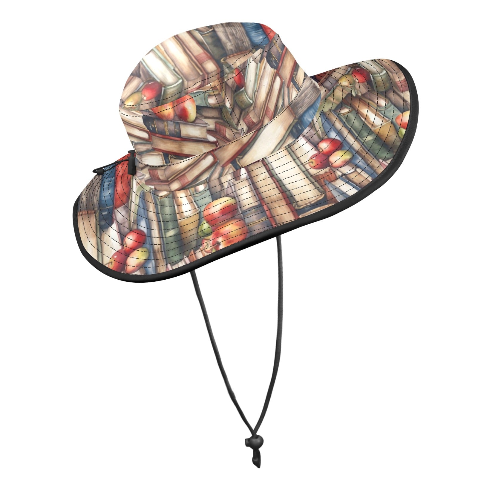 Watercolour Books Wide Brim Bucket Hat Wide Brim Bucket Hat Printed Offshore Reading