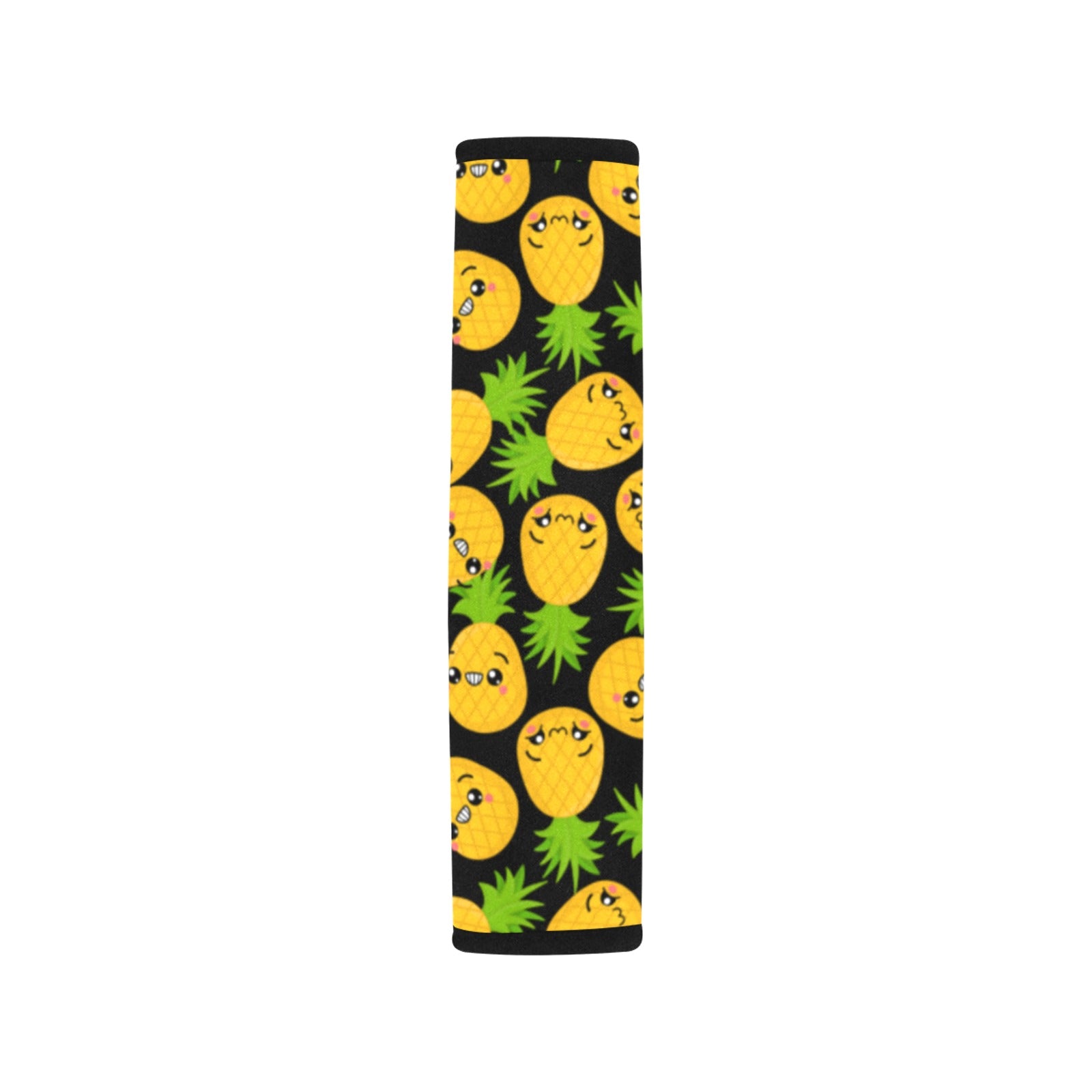 Cool Pineapples Car Seat Belt Cover 7''x10'' (Pack of 2) Car Seat Belt Cover 7x10 (Pack of 2) Food Printed Offshore