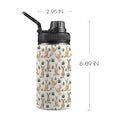 Kangaroos Kids Water Bottle with Chug Lid (12 oz) One Size Kids Water Bottle with Chug Lid animal Australia Printed Offshore