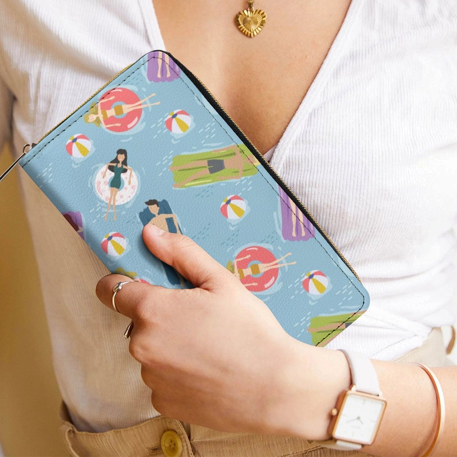 Summer Float -  PU Leather Wallet