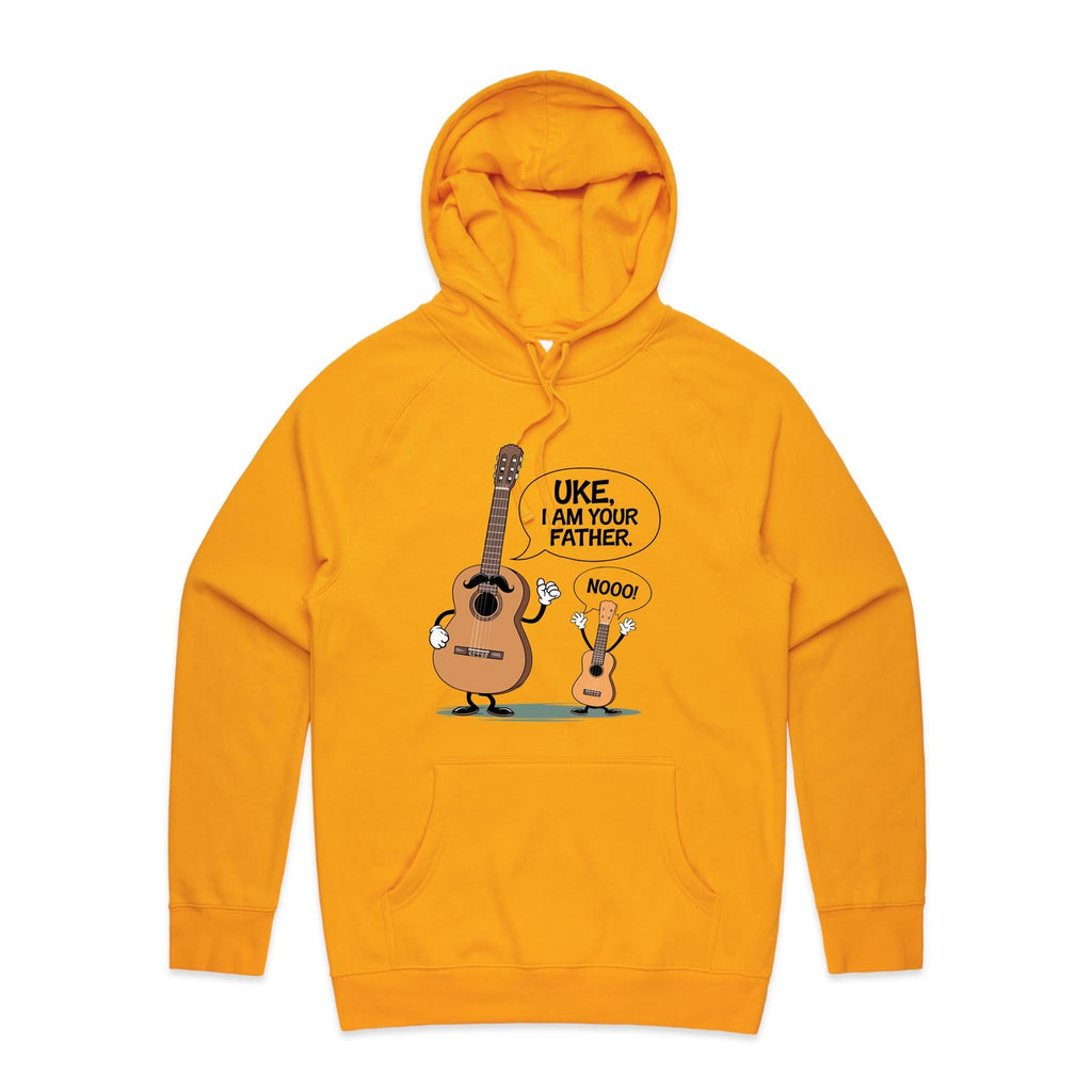 Uke, I Am Your Father, Guitar Ukulele - Mens Hoodie