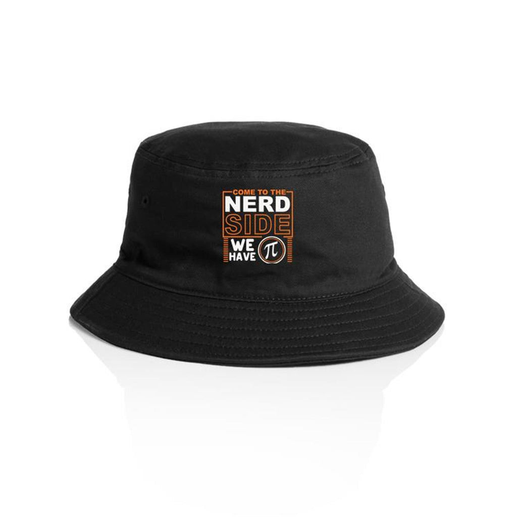 Come To The Nerd Side, We Have Pi - AS Colour Bucket Hat Black One Size