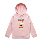 Sweet And Salty, Ice Cream And Fries - Kids Hoodie Pink Kids Hoodie Printed In Australia