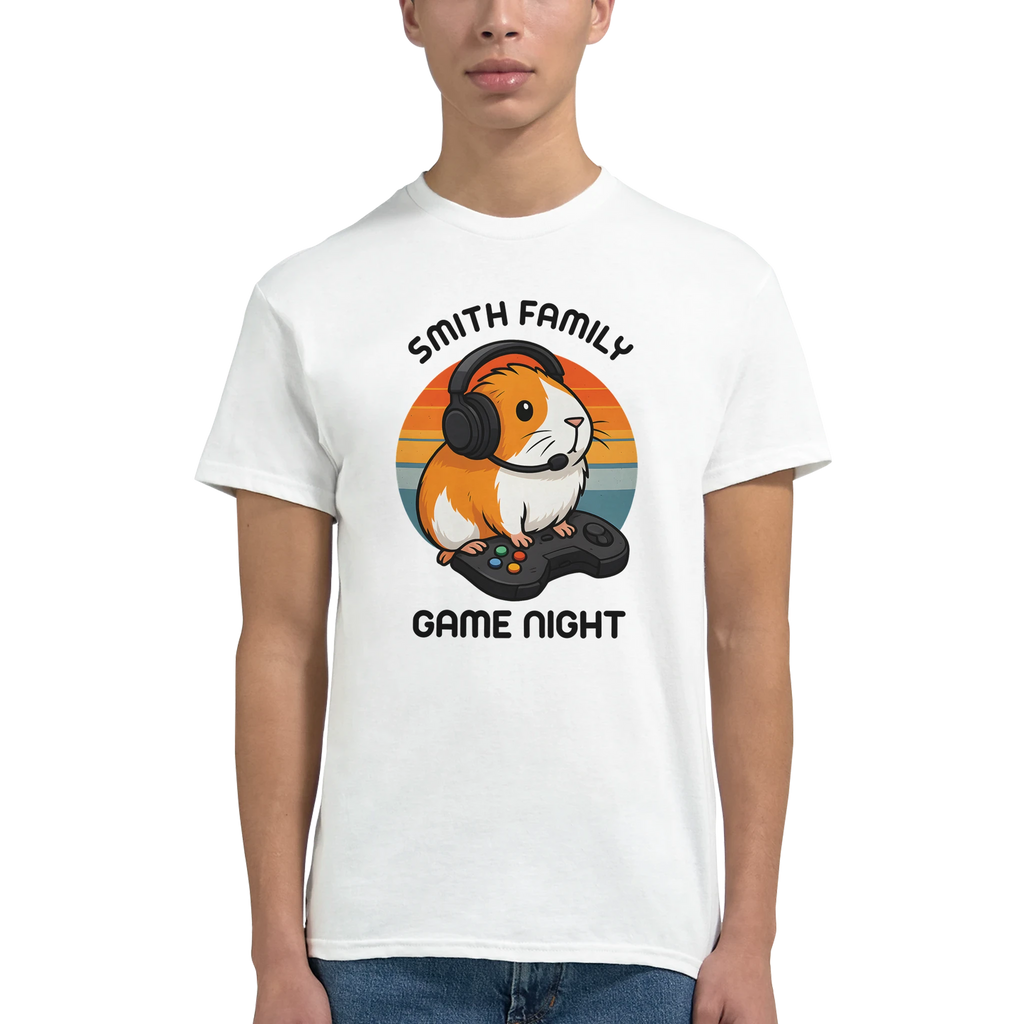 Family Game Night - Personalised T-shirt (Up to 5XL) Personalised T-shirt (Up to 5XL)