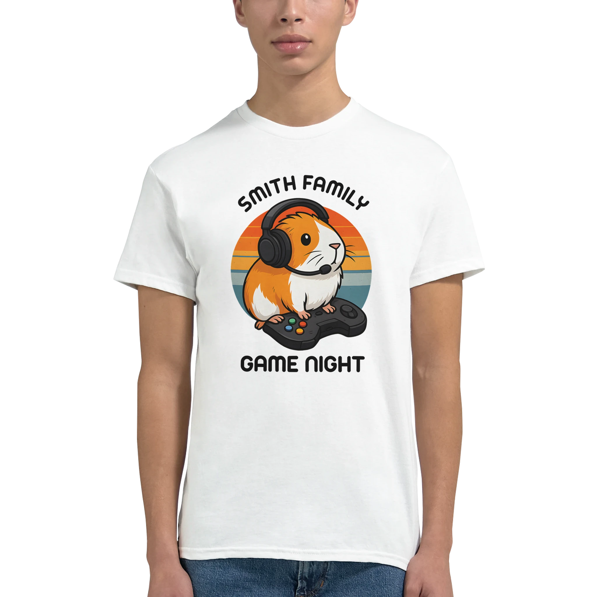 Family Game Night - Personalised T-shirt (Up to 5XL) Personalised T-shirt (Up to 5XL)