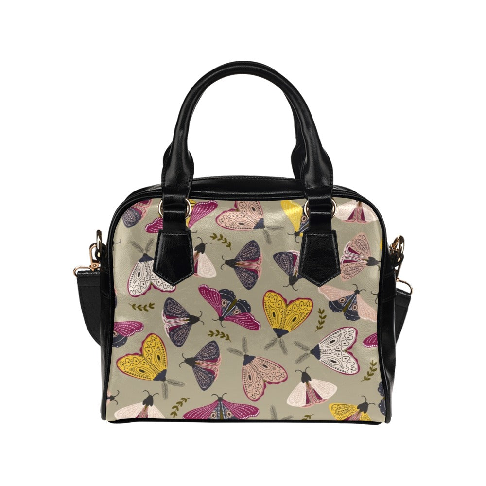Pretty Moths Shoulder Handbag