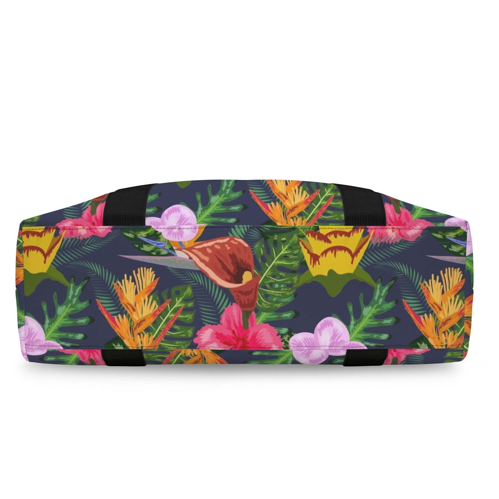 Tropical Floral Duffle Bag-Simple (Model 1715) Duffle Bag-Simple (1715)