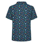 Aliens And UFO's Kids Youth Short Sleeve Button Up Shirt