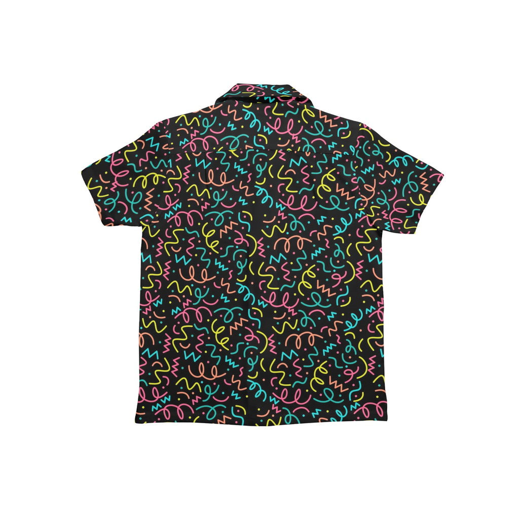 Squiggle Time - Junior Kids Hawaiian Shirt