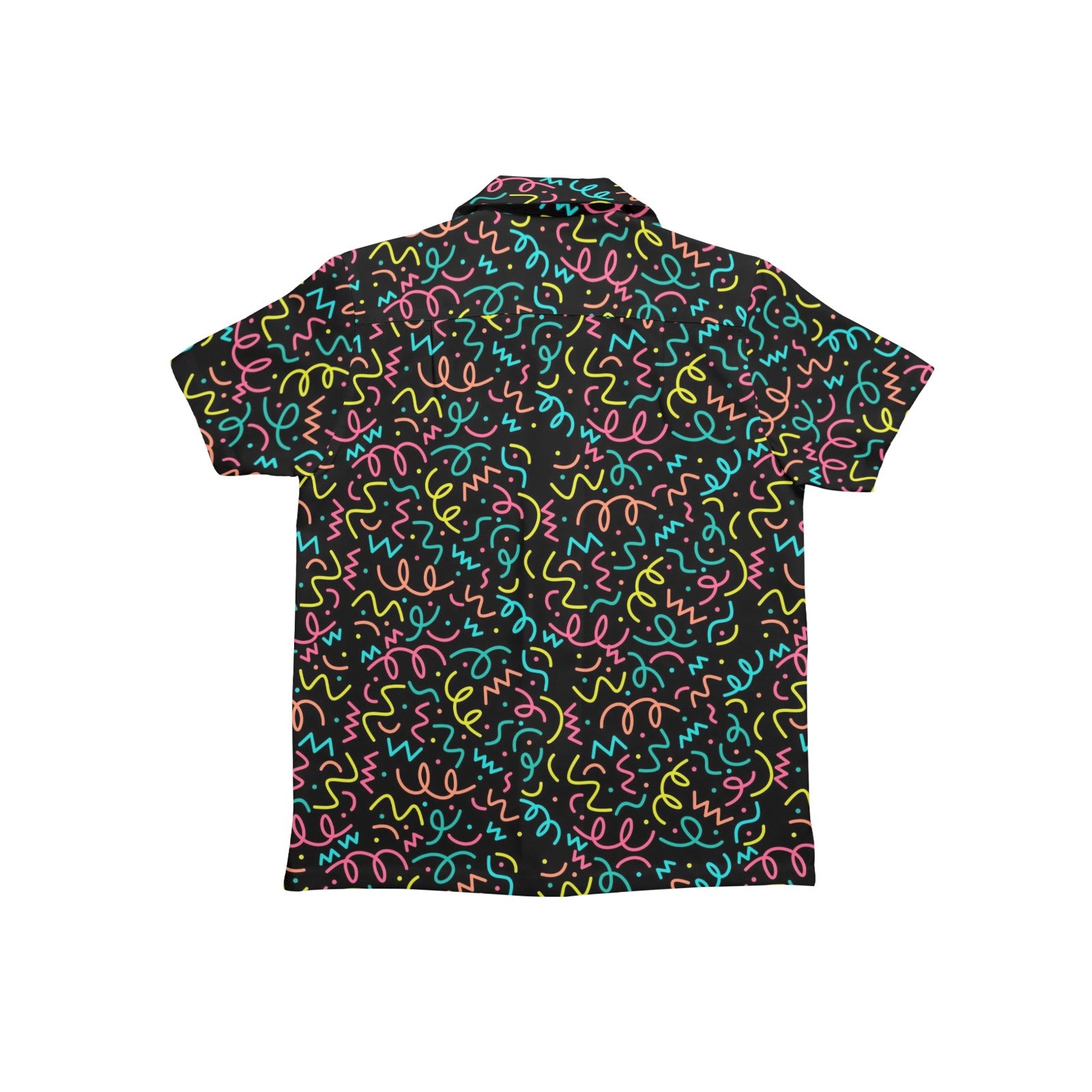 Squiggle Time - Junior Kids Hawaiian Shirt