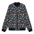 Video Game Men's Casual Zip‑Up Bomber Jacket