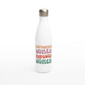 Empowered Women Empower Women White 17oz Stainless Steel Water Bottle Default Title White Water Bottle Globally Fulfilled