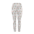 Birds Of A Feather Women's High Waist Pockets Yoga Leggings Women's High Waist Pockets Yoga Leggings Birds Printed Offshore