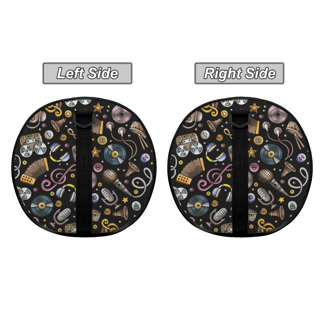 Retro Music Mix Duffle Bag Duffle Bag Printed Offshore
