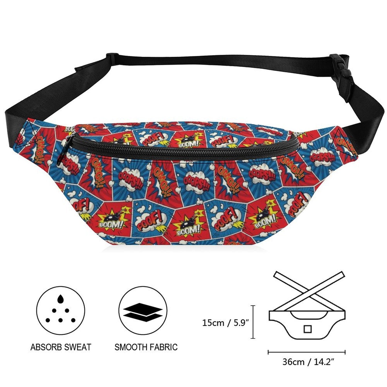 Comic Book Pop - Bum Bag / Fanny Pack