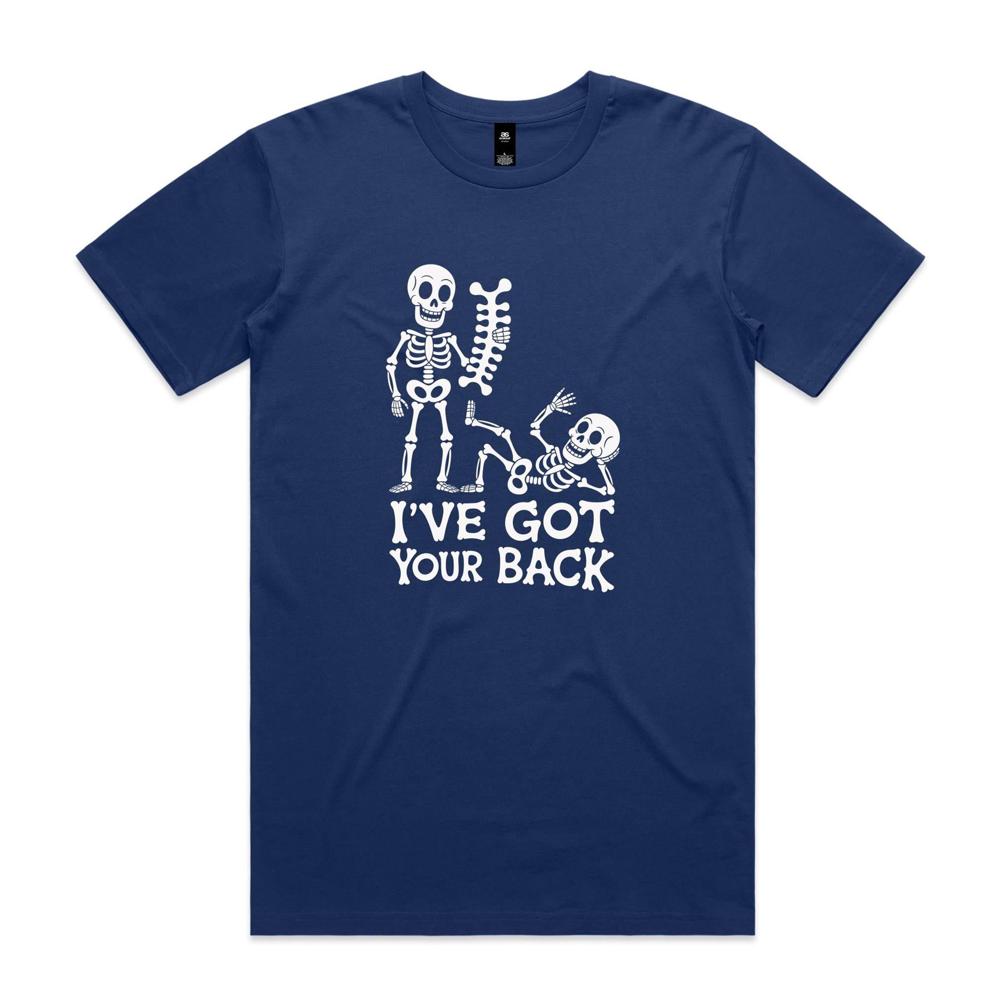 Skeleton, I've Got Your Back - Mens T-shirt