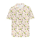 Avocado Love Men's Short Sleeve Hawaiian Shirt Men's Hawaiian Shirt (New) Food Printed Offshore
