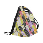 City Scape Neoprene Lunch Bag/Large (Model 1669) Neoprene Lunch Bag Printed Offshore