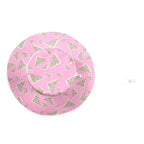 Fairy Bread On Pink Wide Brim Bucket Hat Wide Brim Bucket Hat Food Printed Offshore