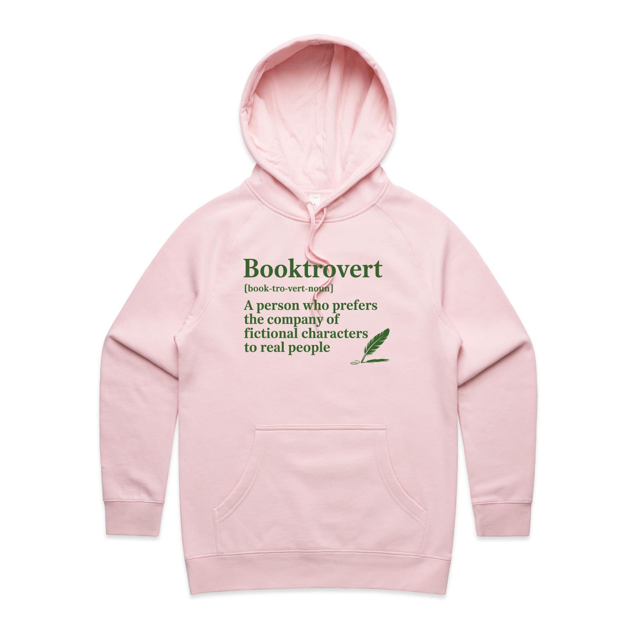 Booktrovert, Book Introvert - Womens Hoodie