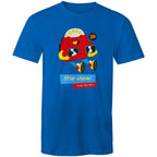 The View From The 90's - Mens T-Shirt Bright Royal Mens T-shirt Games Printed In Australia Retro