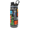 Road Map Insulated Water Bottle with Dual-Use Lid (18oz) One Size Insulated Water Bottle with Dual-Use Lid (18oz) Printed Offshore