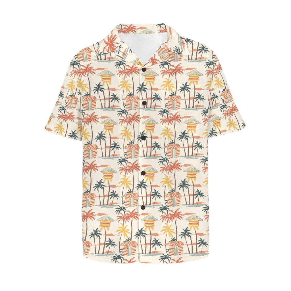 Beach Shack Men's Short Sleeve Hawaiian Shirt Men's Hawaiian Shirt (New) Printed Offshore Surf