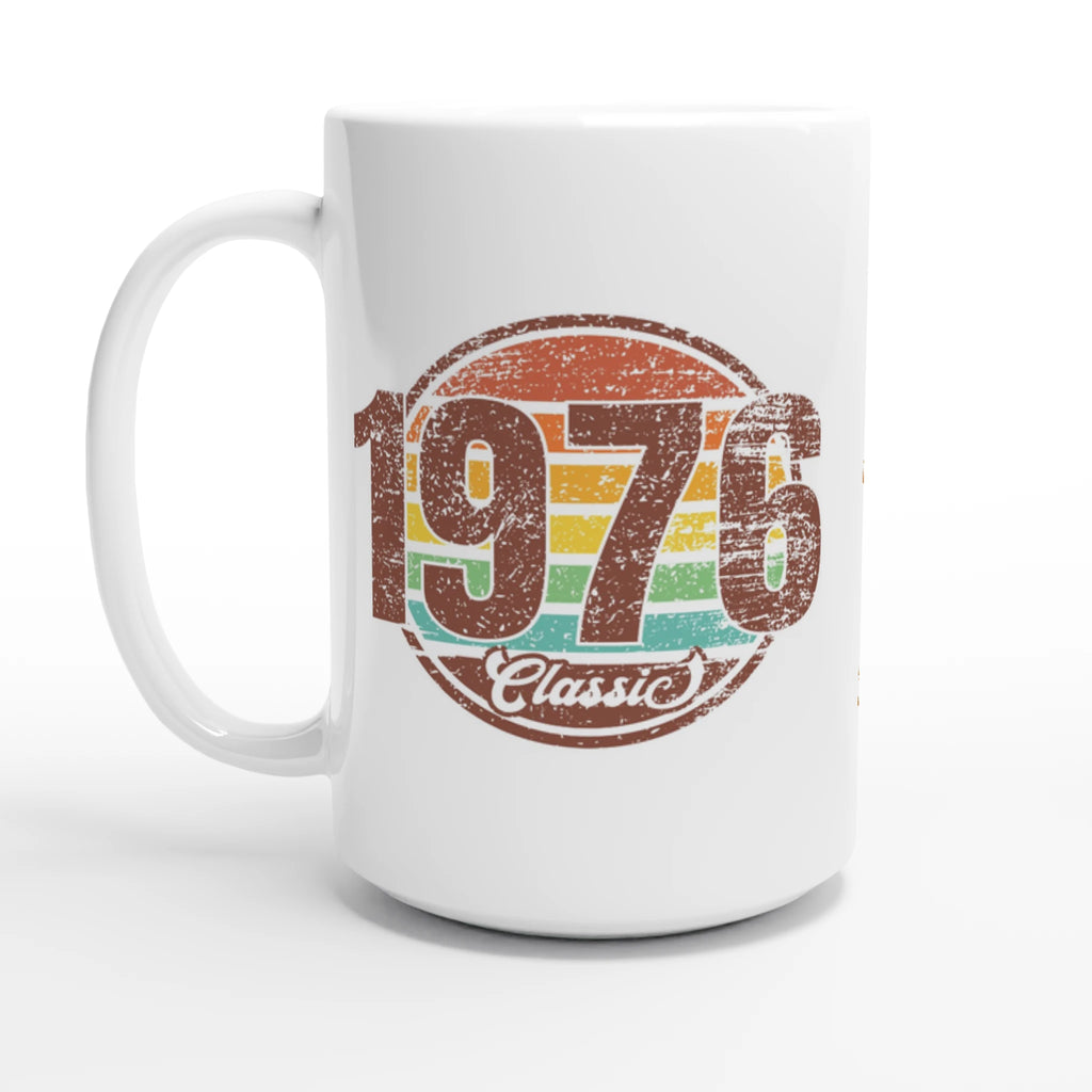 Personalised - 1976 Classic - White 15oz Ceramic Mug Default Title Personalised 15oz Mug Globally Fulfilled