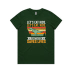 Punctuation Saves Lives, Dinosaur Women's AS Colour T-shirt