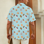 Classic Aussie Food Icons Men's Hawaiian Shirt (New)