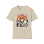 Cute Fox and Animal Friends We're All In This Together Like Hostages Unisex T-Shirt Unisex Adult T-shirt animal Globally Fulfilled