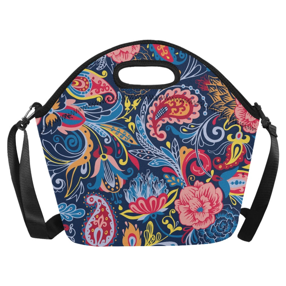 Paisley - Neoprene Lunch Bag Neoprene Lunch Bag Printed Offshore