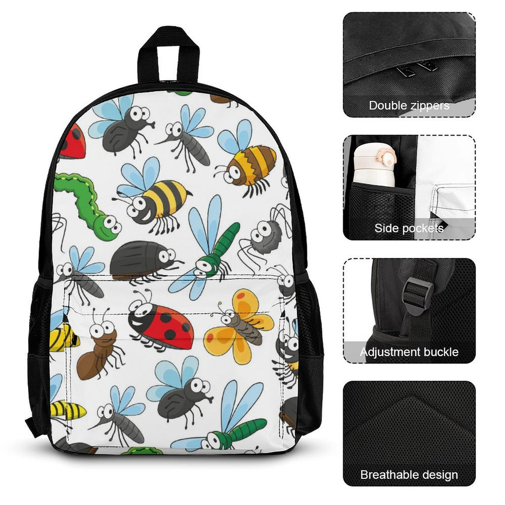 Cute Creatures - Three Piece Backpack Set