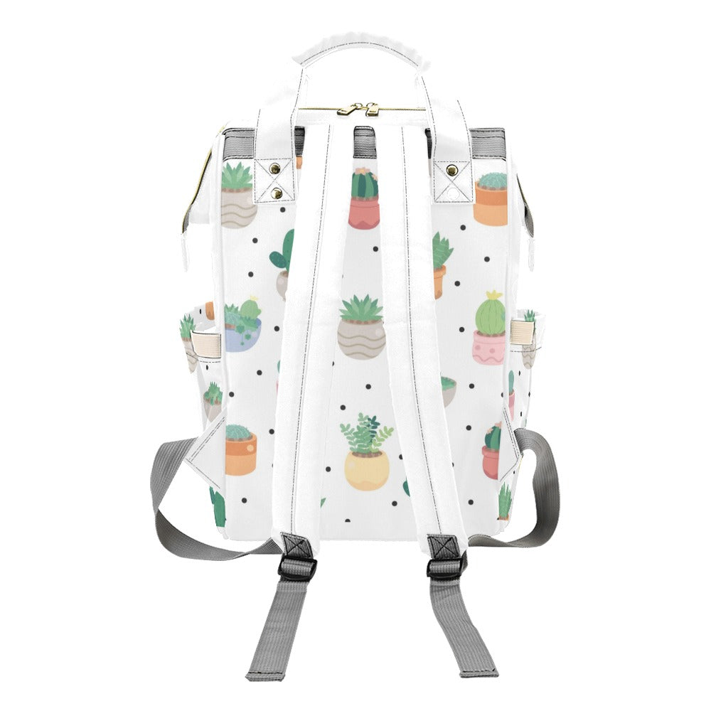 Cactus Love - Multi-Function Backpack, Nappy / Diaper Bag
