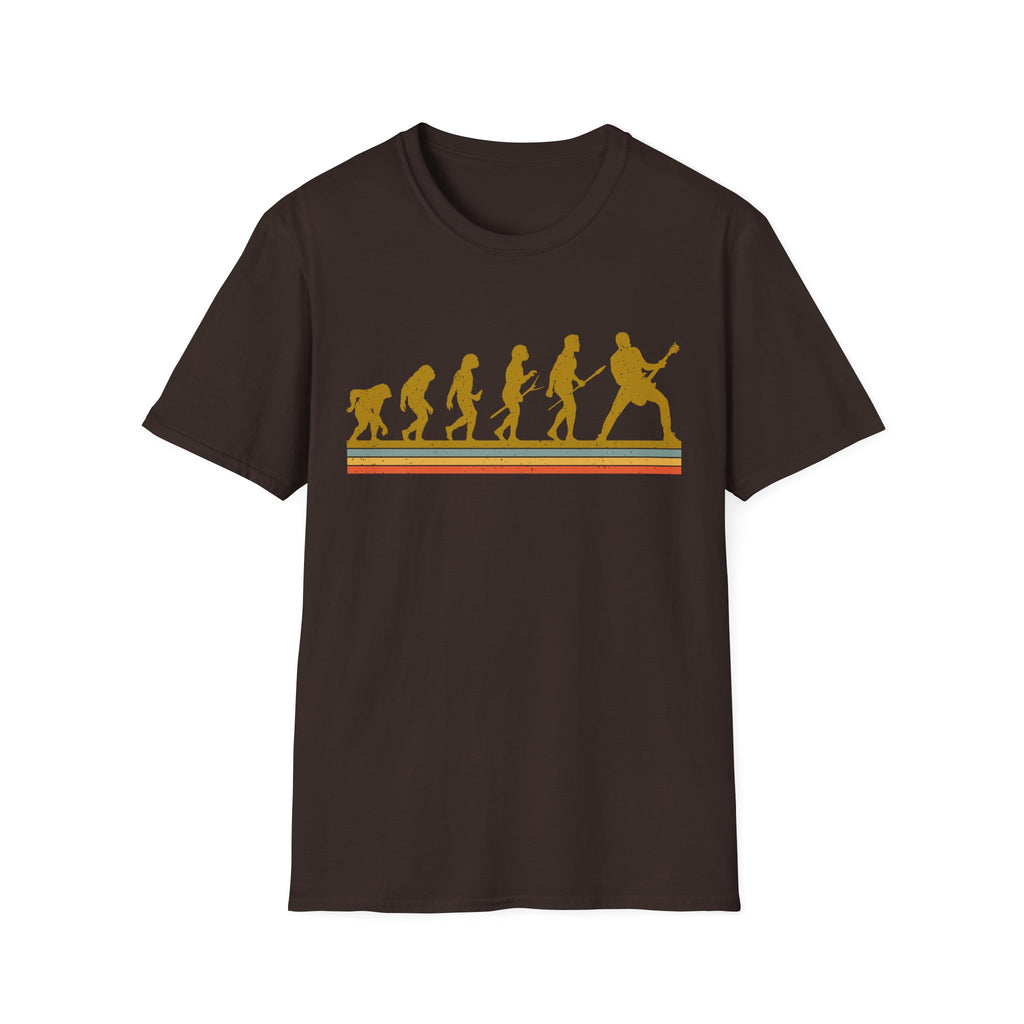 Guitarist Evolution - Unisex Softstyle T-Shirt