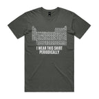 I Wear This Shirt Periodically Periodic Table Men's AS Colour T-shirt
