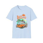 Hello Sunshine, Beach Van - Unisex Softstyle T-Shirt