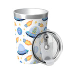 UFO's Small Stainless Steel Travel Mug Cup 12oz/350ml