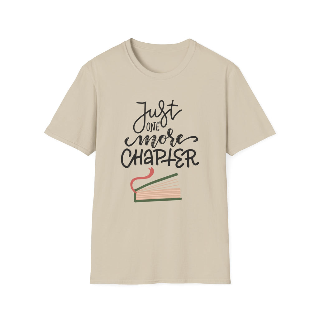Just One More Chapter - Unisex Softstyle T-Shirt
