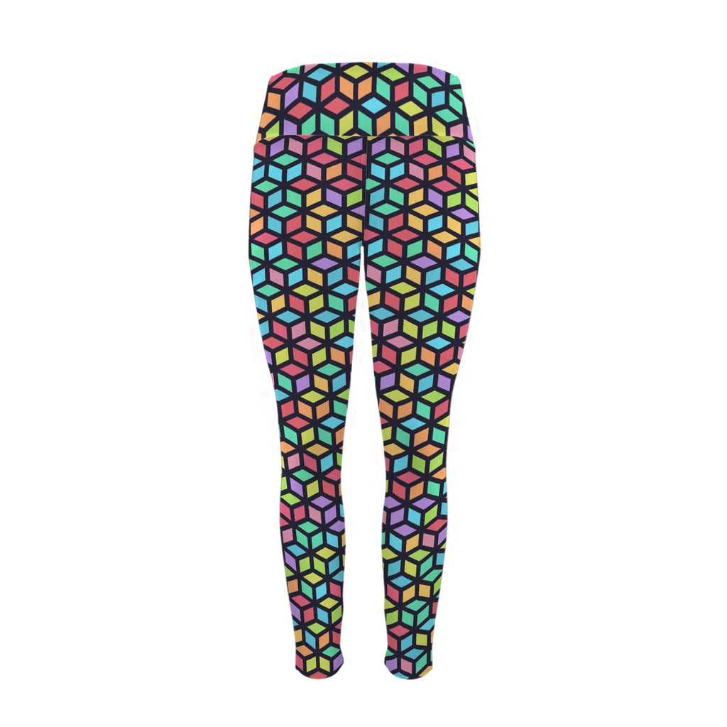 Tesselate - Women's High Waist Pockets Yoga Leggings