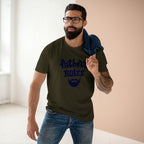 Father's Rules - Men's Staple Tee Army Mens Premium T-Shirt Dad Printed in AU and US