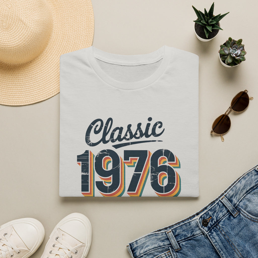 Turning 50, Classic 1976 Unisex Softstyle T-Shirt T-Shirt Australian Printer Birthday